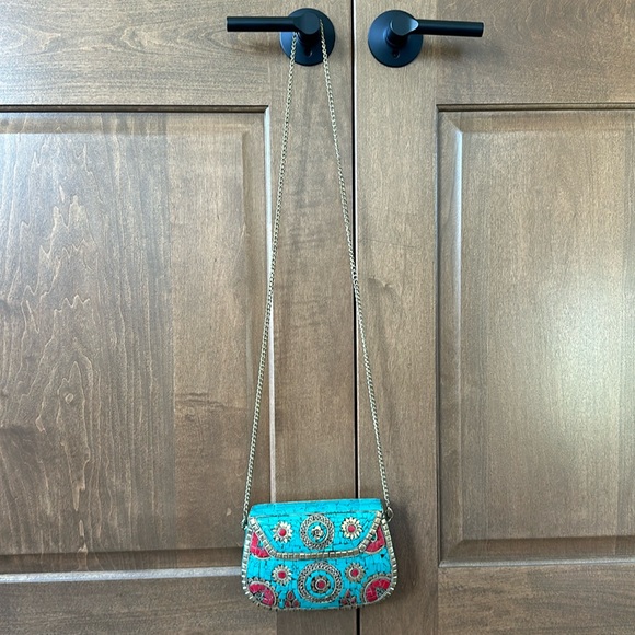 Hard shell mosaic purse - Picture 2 of 5